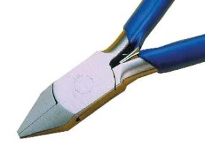 Pince coupante de côté, Tête droite