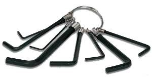 Jeu de 8 clés mâles de 1,5 à 6mm