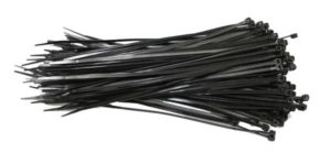 100 colliers noirs 3,6 x 150mm