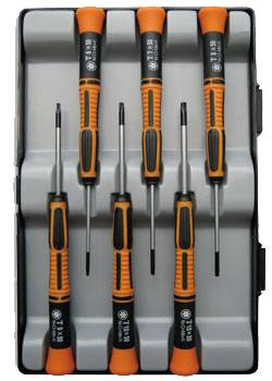 Jeu de 7 tournevis / Torx et Resistorx