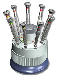 Jeu de 9 tournevis d'horloger