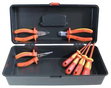 Caisse électrotechnique de 12 outils
