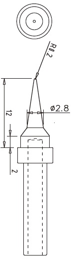 Panne conique pour TS2200 & 376D
