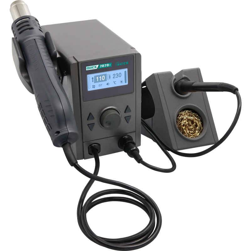 Station double air chaud(800W)/soudage(70W)